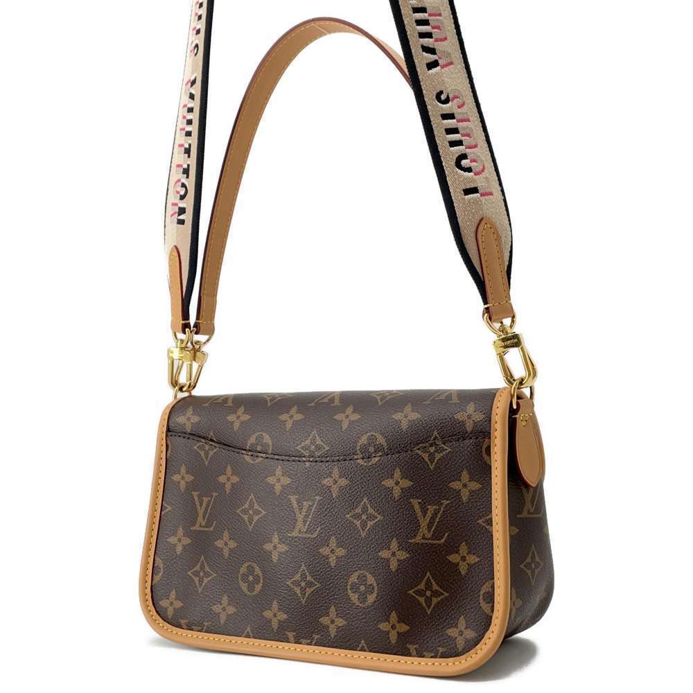 Louis Vuitton Shoulder NM Black Diane Monogram Bag